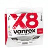 Fir textil Lucky John Vanrex X8 125m (fluo green)