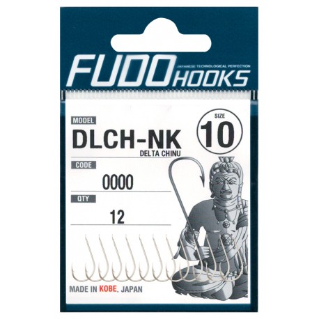 Carlige Fudo Delta Chinu, Black Nickel