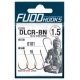 Carlig Fudo Delta Chinu W Ring, Black Nickel