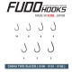 Carlige Fudo  Chinu Two Sliced , Black Nickel