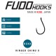 Carlige Fudo Ringed Chinu X , Black Nickel