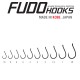 Carlige Fudo Ringed Chinu X , Black Nickel