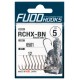 Carlige Fudo Ringed Chinu X , Black Nickel