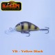 Kenart Shark Floating 4cm - YB(Yellow Black)