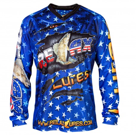 Tricou RELAX Star Zander Blue