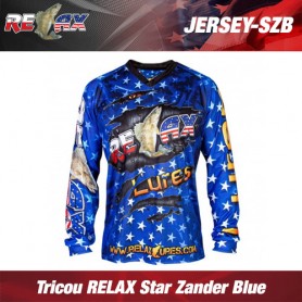 Tricou RELAX Star Zander Blue