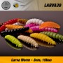Larva Worm 3cm Libra Lures - 