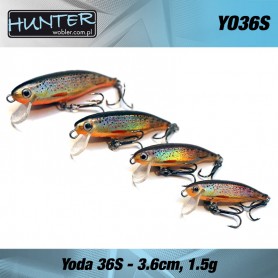 HUNTER YODA 3.6CM/1.5GR - SINKING