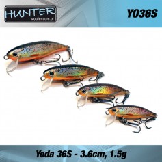 HUNTER YODA 3.6CM/1.5GR - SINKING