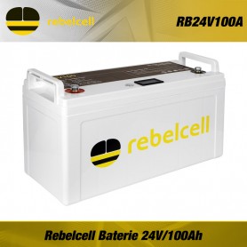 baterie acumulator li-ion rebelcell motoare electrice sonare barci pescuit 24V 100Ah