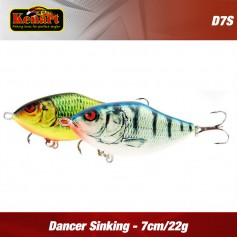 Vobler Dancer Sinking 7cm/22g Kenart