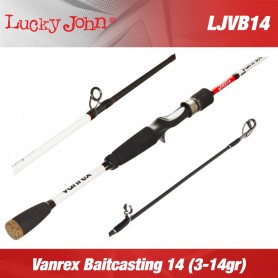 Lucky John Lanseta Vanrex Baitcast 1.98m 3-14gr