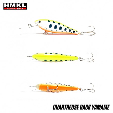 HMKL Shad 45S Stream - CHARTREUSE BACK YAMAME