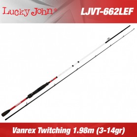 Lanseta Spinning  Lucky John Vanrex Twitching 1.98m (3-14gr)