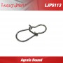 Agrafa Lucky John Round Snap