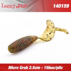 Lucky John Micro Grub 2.5 CM (15buc/plic)