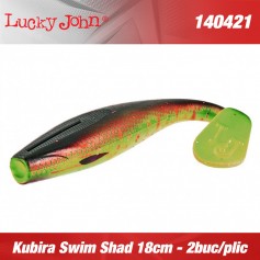 Lucky John Kubira Swim Shad 15cm (7'')