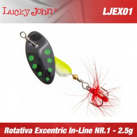 Rotativa Lucky John  Excentric In-Line 2.5 GR