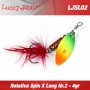 Rotativa Lucky John Spin X Long nr.2 - 4gr