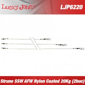 Struna Metalica Lucky John Leader SSW AFW Nylon Coated 20kg