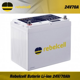 baterie acumulator li-ion rebelcell motoare electrice sonare barci pescuit 24V 70Ah