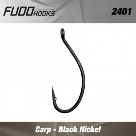 Carlige Fudo Carp , Black Nickel