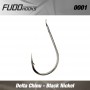 Carlige Fudo Delta Chinu, Black Nickel