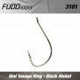 Carlige Fudo Umi Tanago Ring , Black Nickel