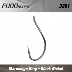 Carlige Fudo Maruseigo Ring , Black Nickel