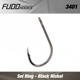 Carlige Fudo Soi Ring , Black Nickel
