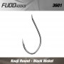 Carlige Fudo Koaji Round , Black  Nickel