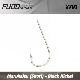 Carlige Fudo Marukaizu (Short) , Black  Nickel