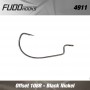 Carlige Fudo Offset 108R , Black Nickel