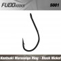 Carlige Fudo Kentsuki Maruseigo Ring , Black Nickel