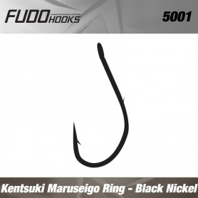 Carlige Fudo Kentsuki Maruseigo Ring , Black Nickel