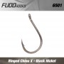 Carlige Fudo Ringed Chinu X , Black Nickel