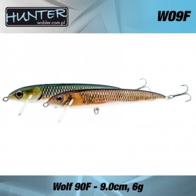 Hunter Wolf  9cm / 6g Floating