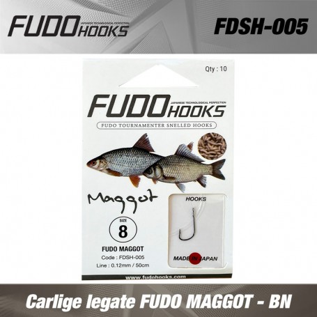 Carlige legate FUDO MAGGOT - BN