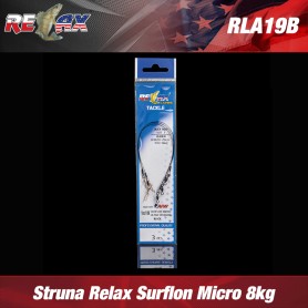 Struna Relax Surflon Micro Ultra Black 8kg *(3)