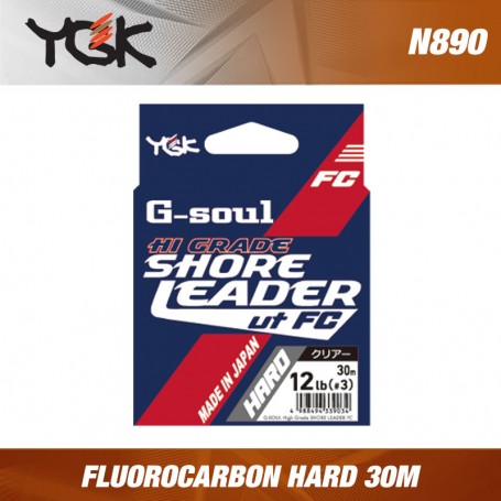 Fir Fluorocarbon YGK N980 G-Soul HI-Grade Shore Leader 30m
