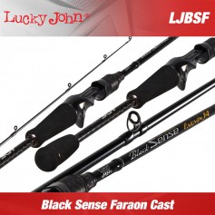 Lanseta Baitcast Lucky John BLACK SENSE FARAON CAST
