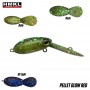 HMKL INCH Crank MR Custom Painted 25mm - 1.6g - PELLET GLOW RED