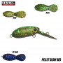 HMKL INCH Crank MR Custom Painted 25mm - 1.6g - PELLET GLOW RED