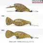 Crank 33MR HMKL  Suspending 3.3g (1buc/pac)