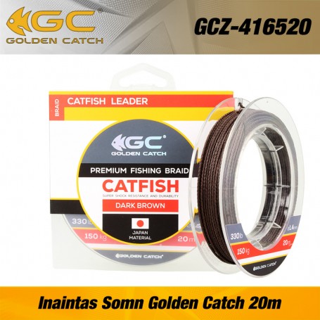 Catfish Leader Golden Catch 20m