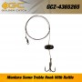 Catfish Rig Golden Catch Treble Hook With Rattle