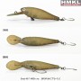 HMKL Shad 45 F -2.7g -Trout AREA - BROPUN