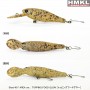 HMKL Shad 45 F -2.7g -Trout AREA - TOPPING FOOD GLOW