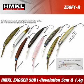 HMKL ZAGGER 50 F1 BONE - 1.5g