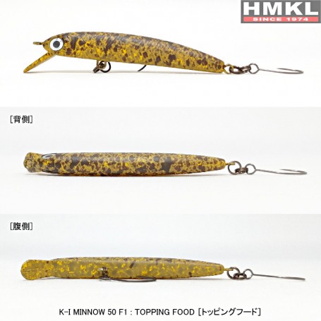 HMKL K-I Minnow 50 F1 - 5cm & 1.2g - TOPPING FOOD